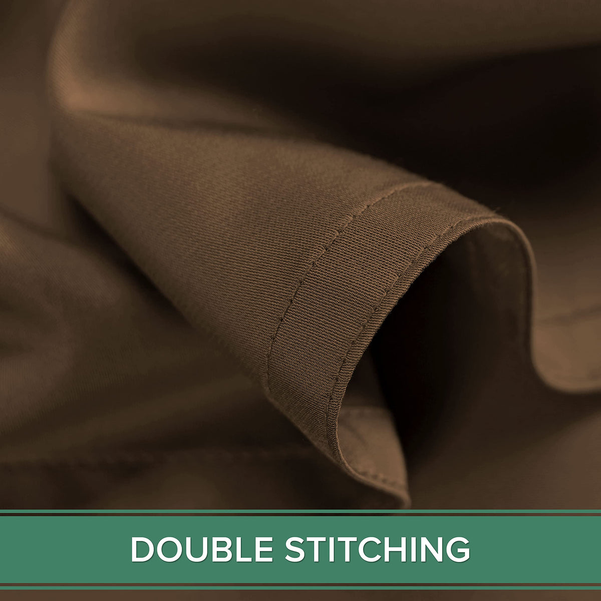 Pure Bamboo King Sheets 16-inch deep pockets provide a secure, snug mattress fit.