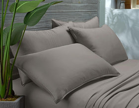 Pure Bamboo graphite king set overview showing complete 4-piece design
