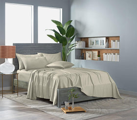 Pure Bamboo King Sheets pillowcases with envelope closure stay secure through nightly use