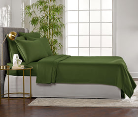 Pure Bamboo pillowcases with envelope closure prevent pillow shift