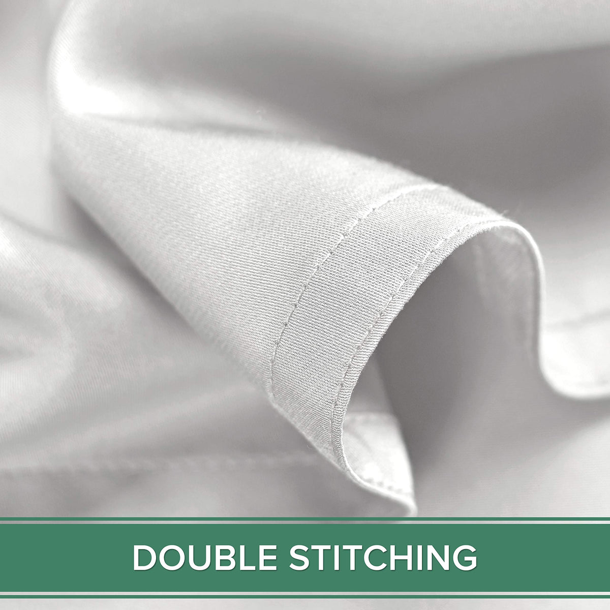 Brand label emphasizes premium materials and responsible sourcing.