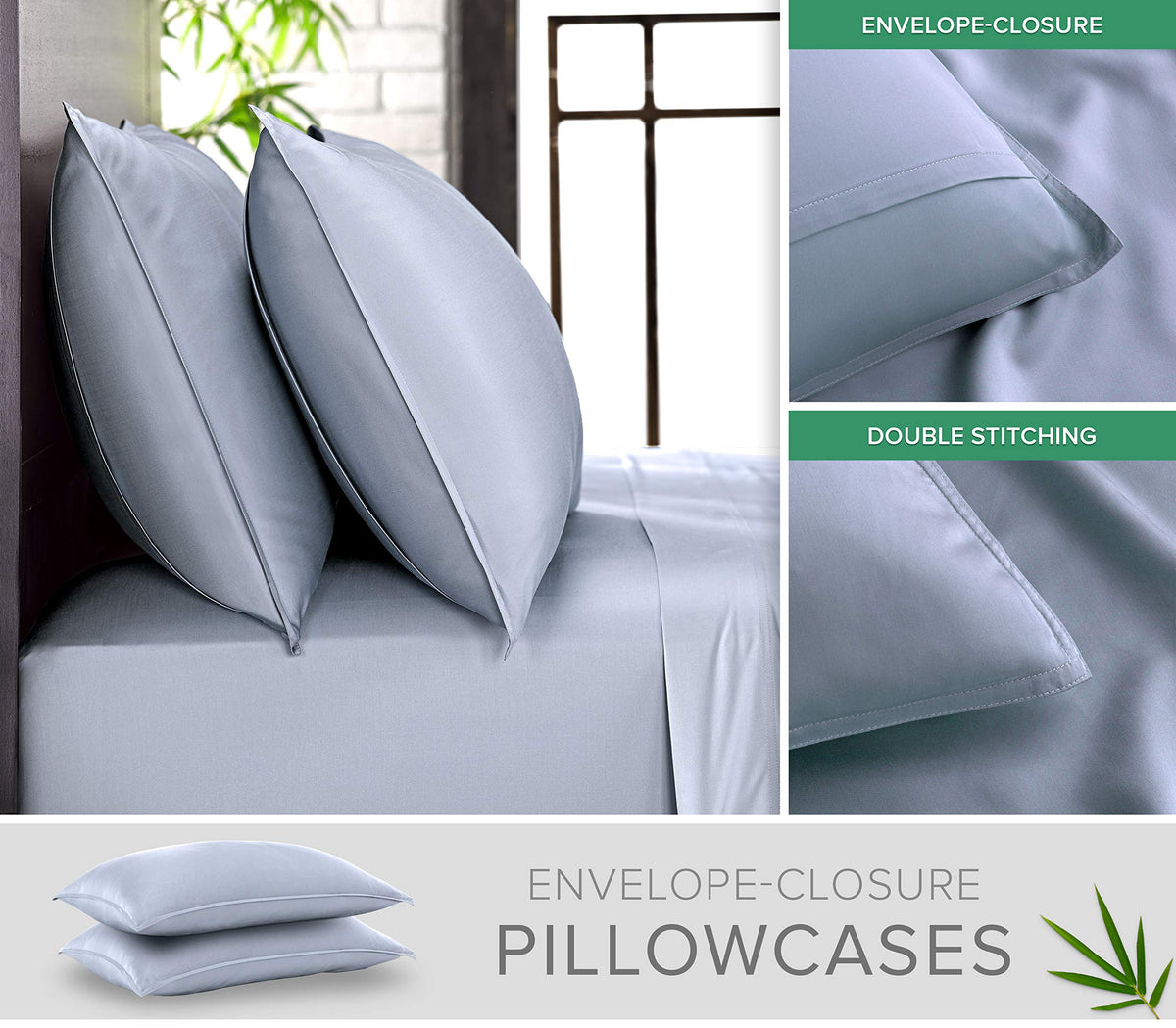 Pure Bamboo Queen Sheets cooling feature helps hot sleepers stay comfy