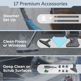 Pure Enrichment PureClean XL scrub pad helps lift stuck-on stains