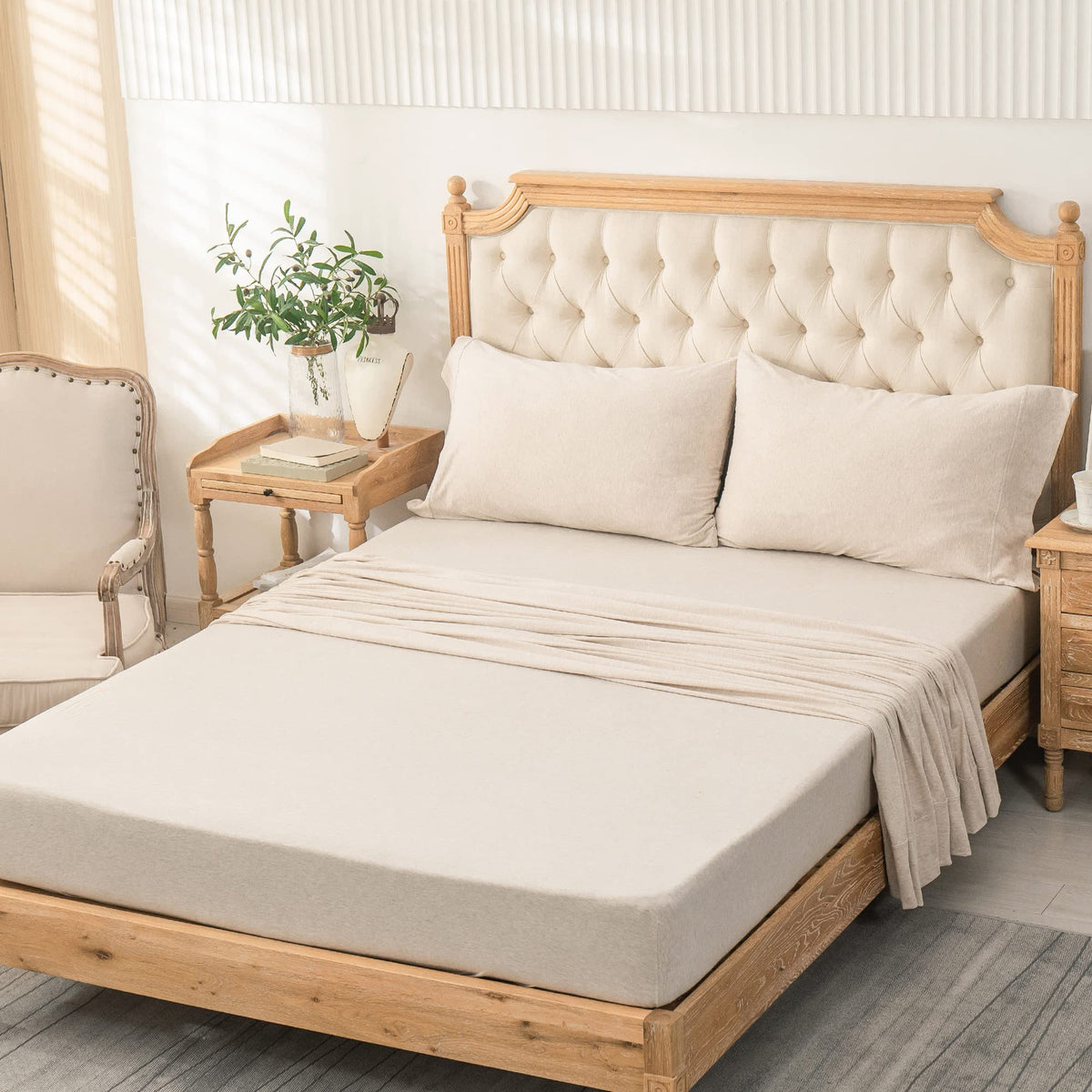 PURE ERA king-size set provides generous dimensions for comfortable sleep
