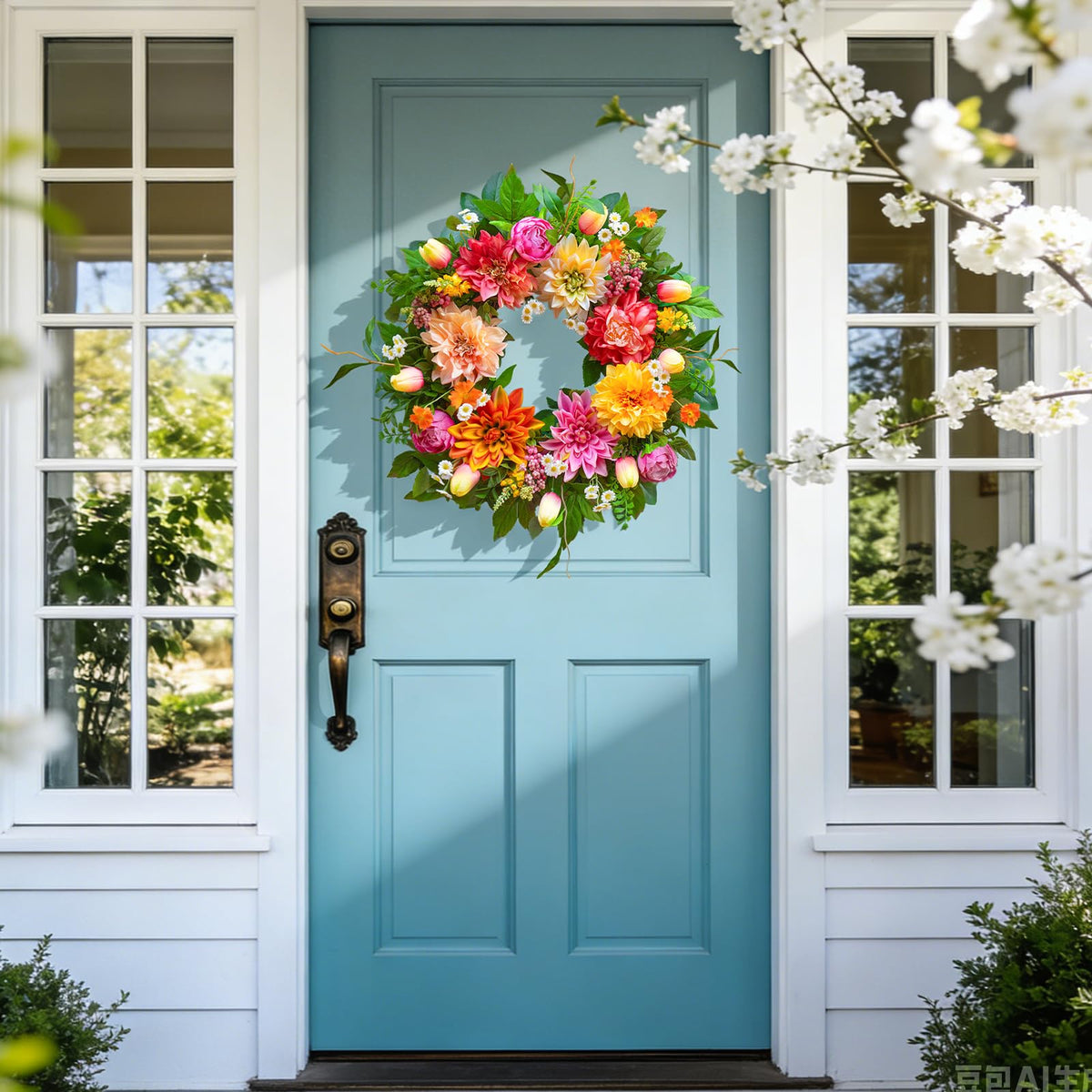 PureCosy wreath ships safely in a sturdy 14-inch box