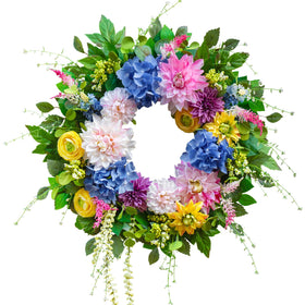 PureCosy versatile wreath suits doors, walls, and outdoor spaces.