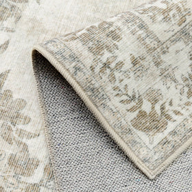 PureCozy low-pile soft rug ideal for everyday use in living spaces.