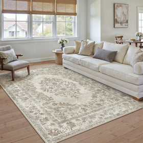 PureCozy durable polypropylene rug ready for high-traffic spaces.