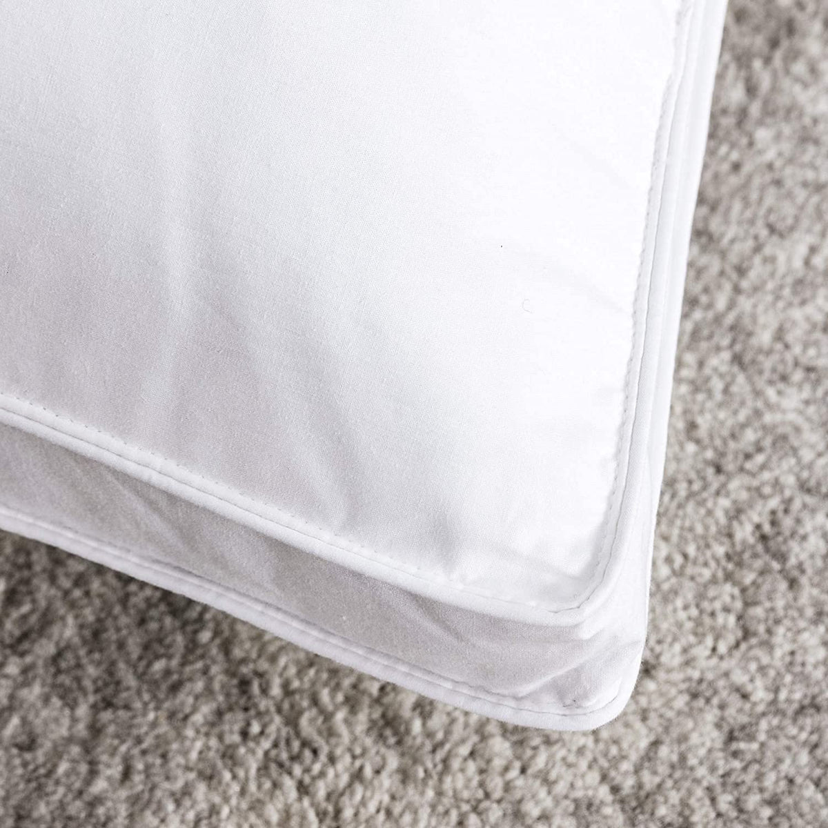 puredown comfy bed pillow set king 2-pack ideal for coordinated bedroom styling