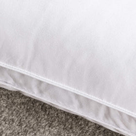 puredown down-proof lining pillow king keeps inner fill contained