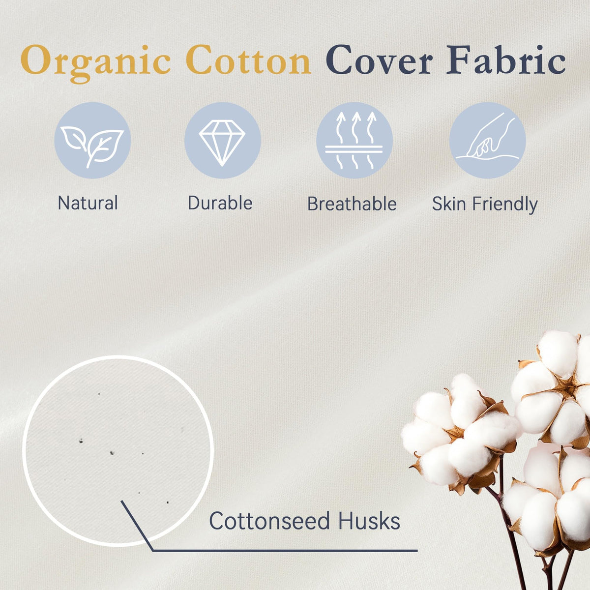 Puredown luxury hotel-quality pillow showcasing premium craftsmanship