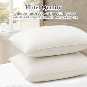 Puredown pillow being machine washed for easy care