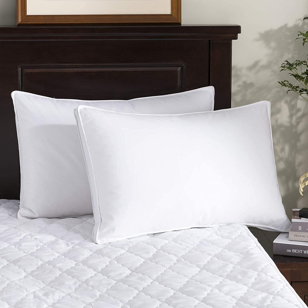 puredown oeko-tex-certified pillow king 2-pack indicates safe materials