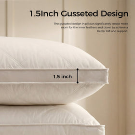 puredown organic cotton cover close-up highlighting breathable surface