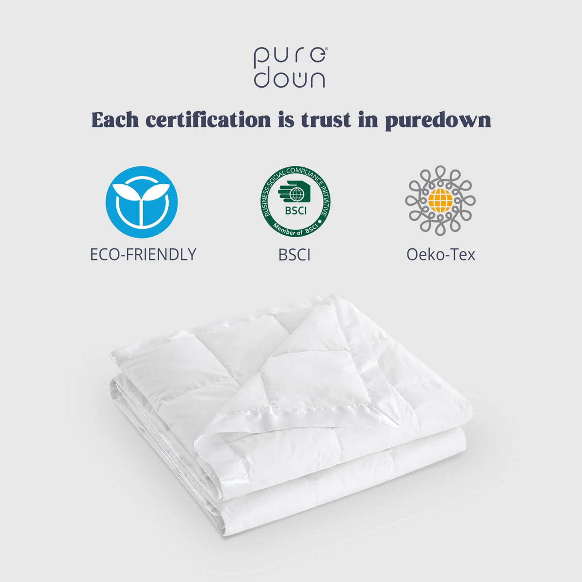puredown queen down blanket care instructions suggest easy washing