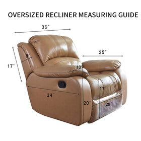 PureFit 3-layer quilted fabric delivers soft touch and extra comfort on oversized recliners.