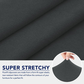 PureFit machine-washable sofa cover simplifies cleaning