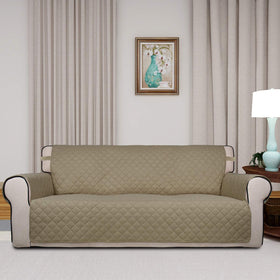 PureFit water-resistant slipcover keeps your couch looking new after everyday spills.