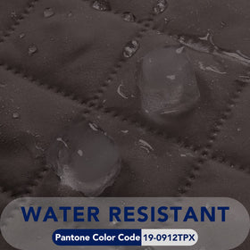 PureFit water resistant sofa cover shields against spills for cleaner living.