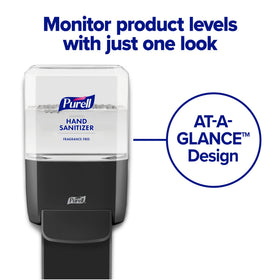 Factory-sealed Purell nozzle prevents contamination and preserves formula quality.