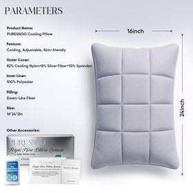 Puresnoo back and side sleeper alignment image illustrates ergonomic support.