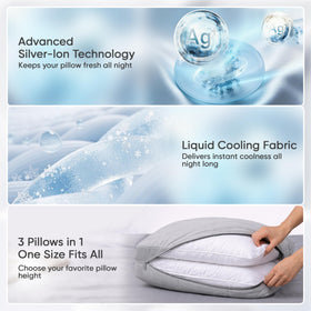 Puresnoo silver ion technology fiber closeup demonstrates odor reduction and freshness.