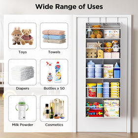 PureSpace 80lb capacity anti-tilt design supports heavy loads.