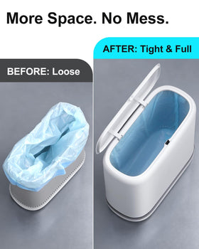 Purexa included 75 bags for quick setup and ongoing use.