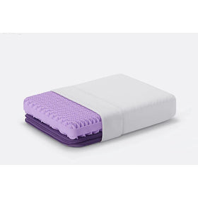 Purple Pillow GelFlex Grid close-up showing soft, supportive comfort