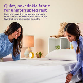 Purple protector highlights GelFlex Grid compatibility and enhanced support.