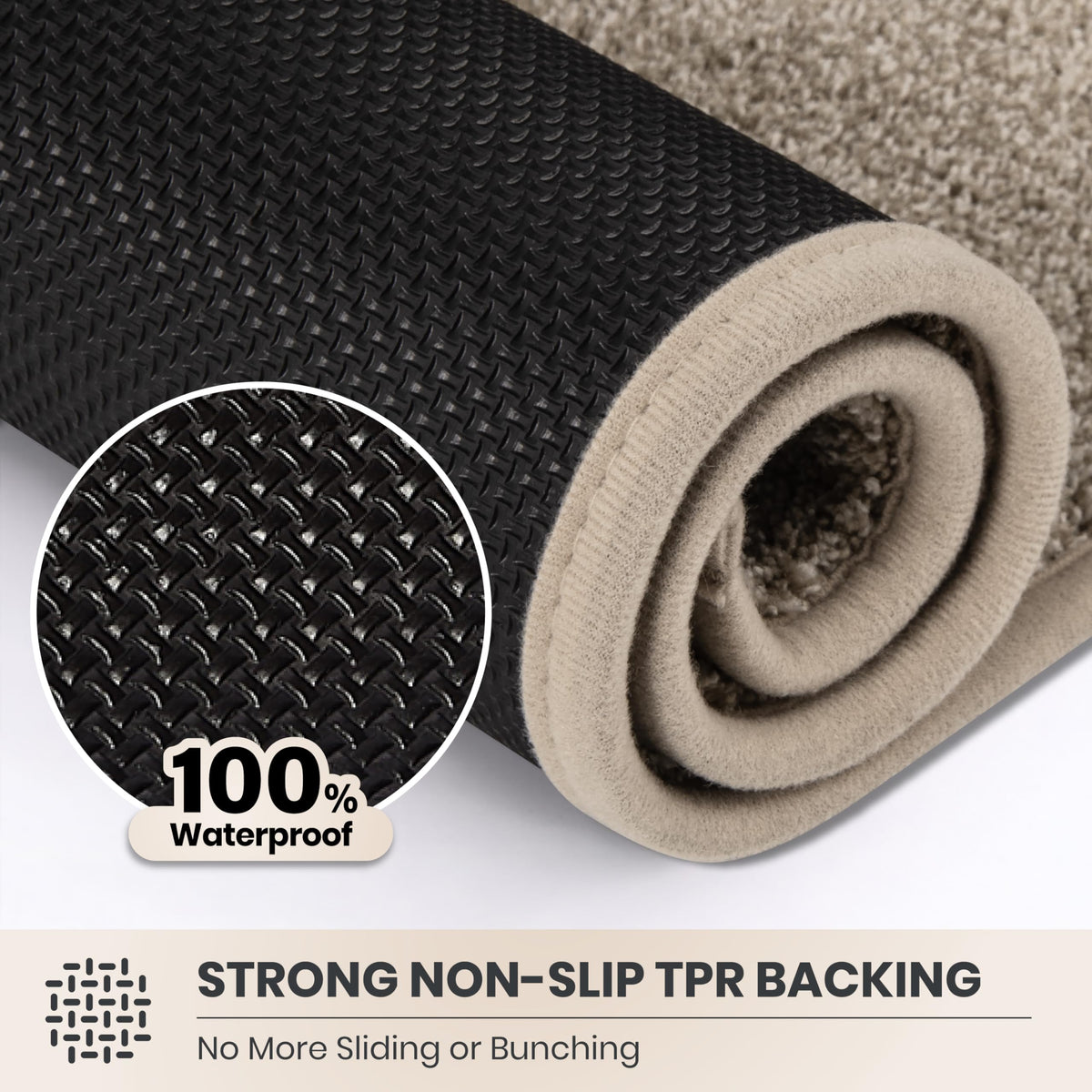 PURRUGS dirt-trapping door mat pet-friendly design for furry homes.