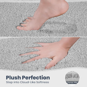 PURRUGS non-slip backing provides stable footing on tile floors