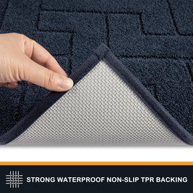 PURRUGS microfiber pile feels soft while absorbing moisture from footwear.