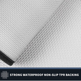 PURRUGS dirt-trapping door mat entryway placement demonstrates versatile use at entrances.