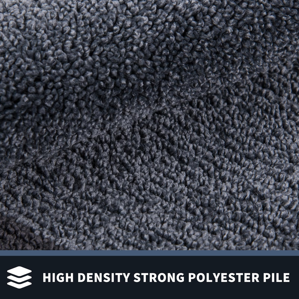 PURRUGS dirt-trapping door mat side profile shows low-profile edge for easy door clearance.