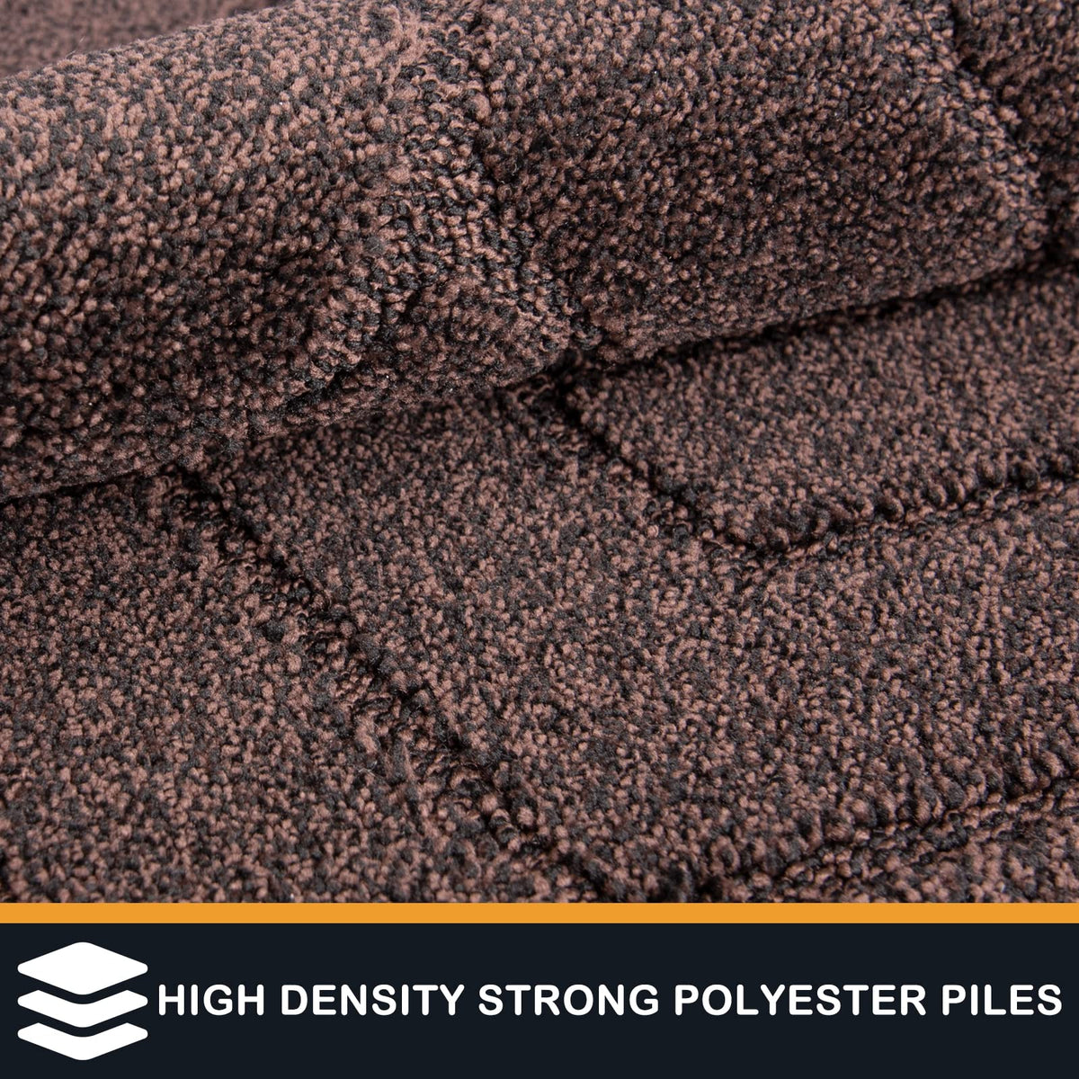 PURRUGS dirt-trapping door mat close-up fibers absorbs moisture for clean entry