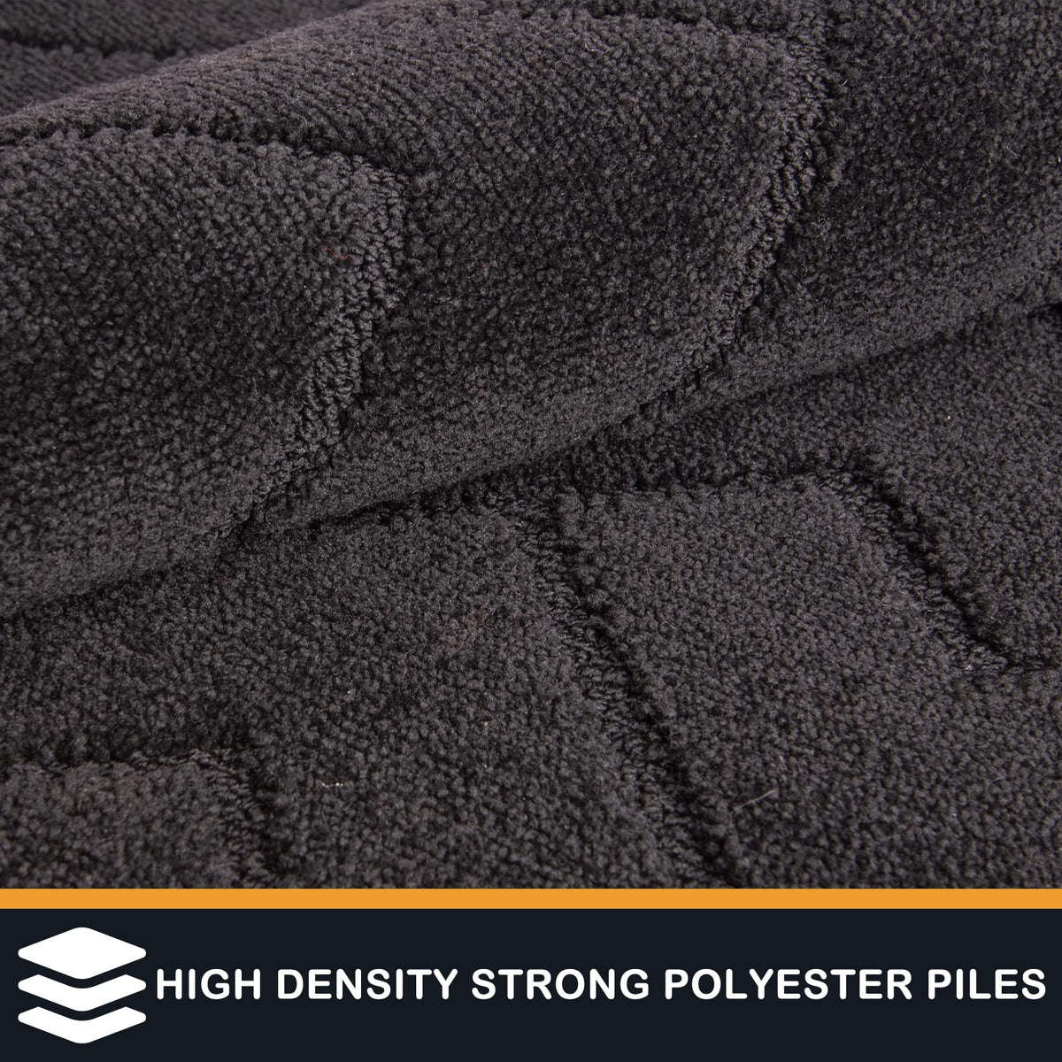 PURRUGS dirt trapping door mat close-up pile — soft, absorbent surface