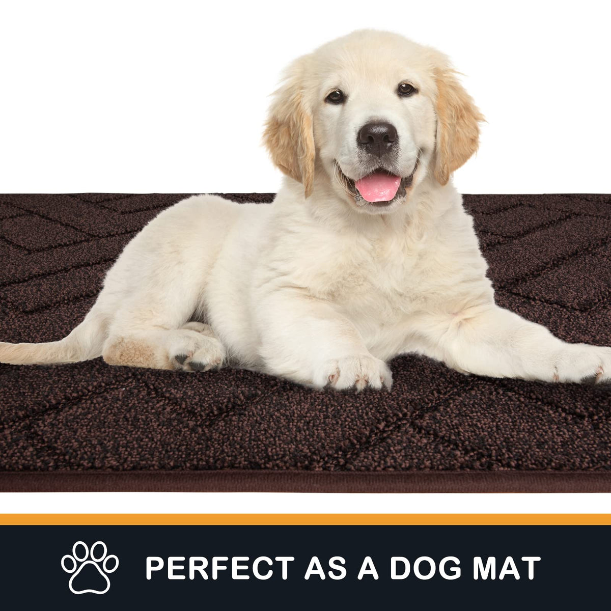 PURRUGS dirt-trapping door mat entryway size 32x47 suits busy foyers