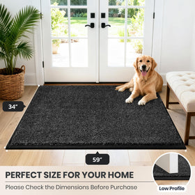PURRUGS dirt-trapping door mat ideal for entryways in high-traffic spaces