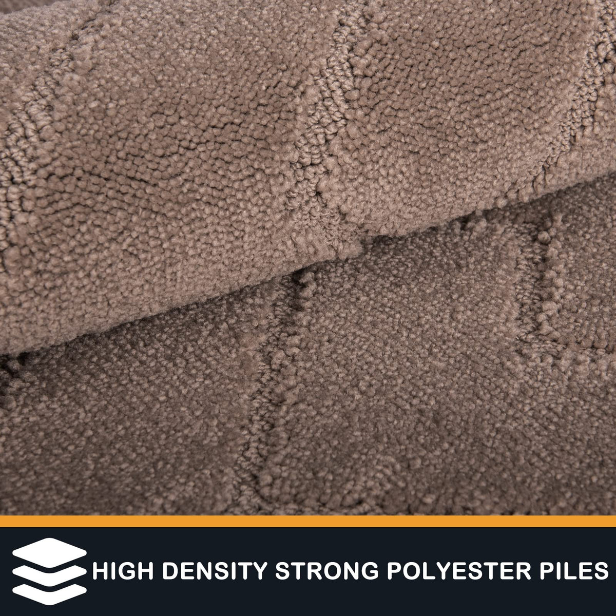PURRUGS dirt trapping door mat low-profile edge prevents door jams
