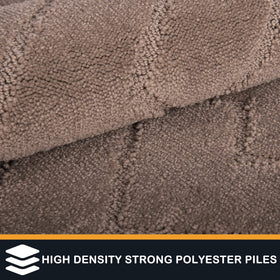 PURRUGS dirt trapping door mat low-profile edge prevents door jams