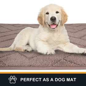 PURRUGS dirt trapping door mat pet-friendly durable fabric for busy homes