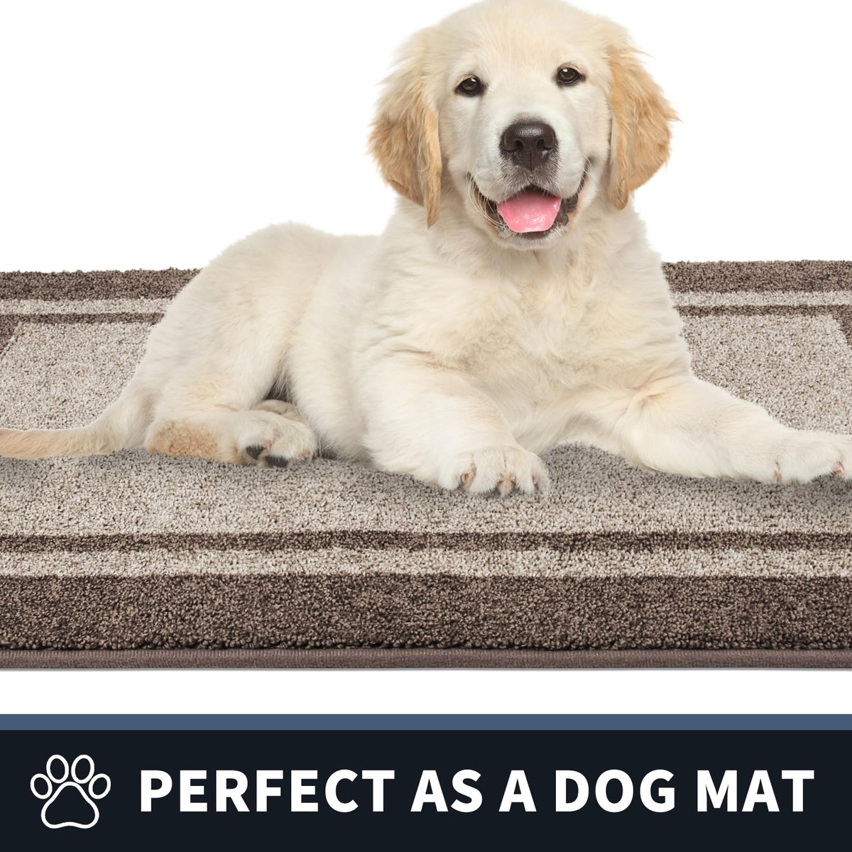 Purrugs dirt trapping door mat pet-friendly for homes with pets