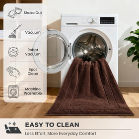 Purrugs Dirt Trapping Door Mat is pet-friendly for daily use