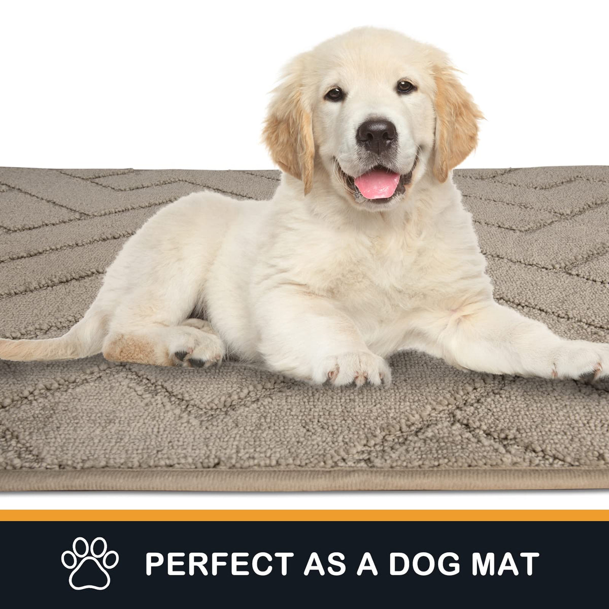 PURRUGS soft polyester microfiber feels comfortable underfoot