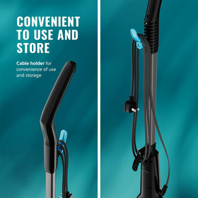 PurSteam Professional Steam Mop versatile steam for hardwood, tile, laminate, and more.