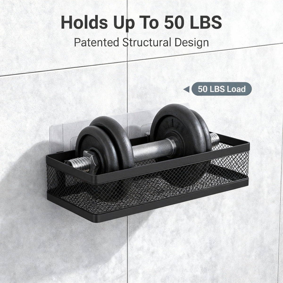 PUSDON multi-purpose mesh design complements any room while organizing items