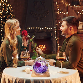Pusuny 18-pcs scented roses and lavender kit enhances ambiance