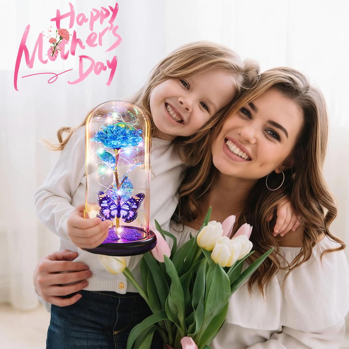 Pusuny LED strip rose provides soft, adjustable illumination