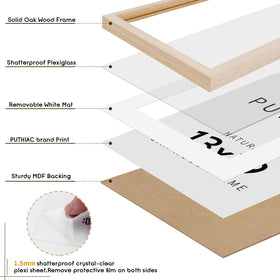 puthiac 13x19 with mat opening view suitable for posters and diplomas